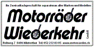 Motorrder Wiederkehr - Winterthur