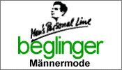 Beglinger Herrenmode,  Zürcherstrass 2, 9500 Wil SG