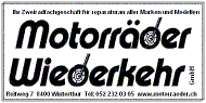 Motorräder Wiederkehr 